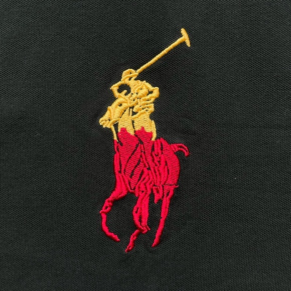 Green Ralph Lauren Polo Shirt (XL) - Picture 6 of 6